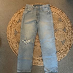 Gap high rise straight leg Jean